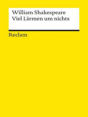 cover image of Viel Lärmen um nichts